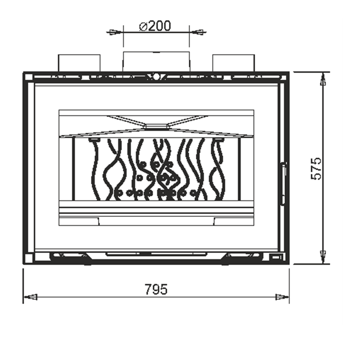 Invicta 668843  Documentation Foyer insert 800 GA Invicta 668843 0,00 €