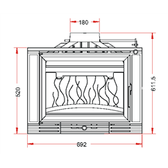 Invicta 677245  Documentation Foyer insert Minos avec volet Invicta 677245 0,00 €