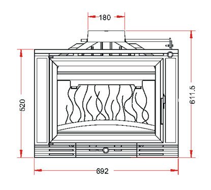 Invicta 677245  Documentation Foyer insert Minos avec volet Invicta 677245 0,00 €