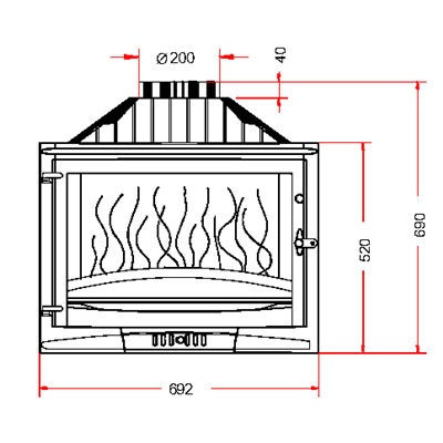 Invicta 678100  Documentation Foyer insert 700 Selenic chaudière Invicta 678100 0,00 €