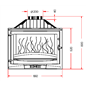 Documentation Foyer insert 700 Selenic chaudière Invicta 678100