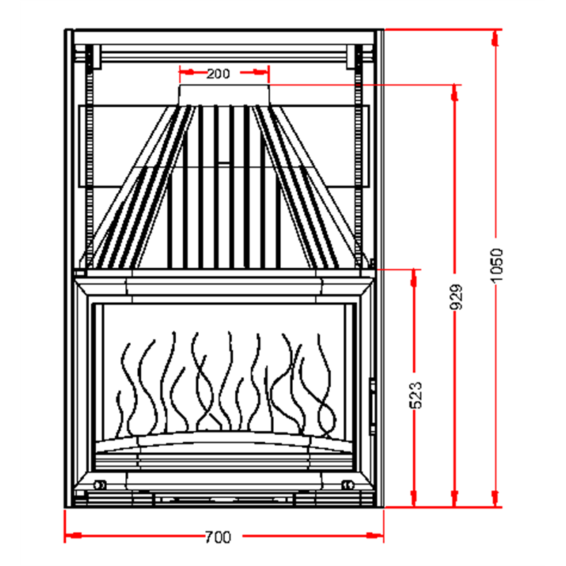 Documentation Foyer insert 700 DO Prismatique Invicta 687344