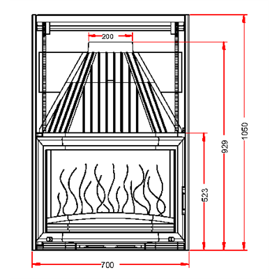 Invicta 687344  Documentation Foyer insert 700 DO Prismatique Invicta 687344 0,00 €