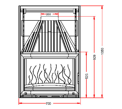 Invicta 687344  Documentation Foyer insert 700 DO Prismatique Invicta 687344 0,00 €