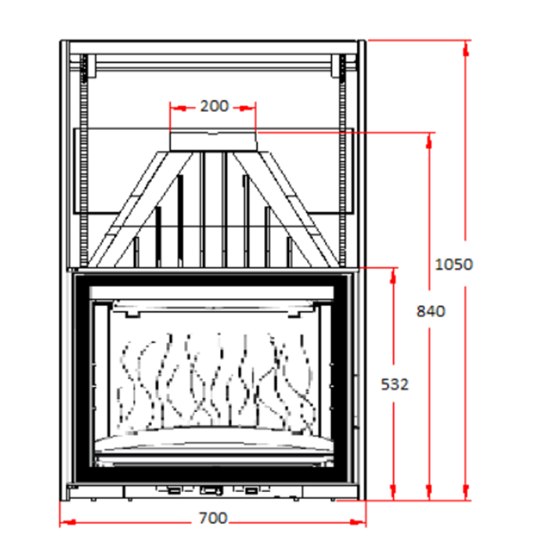 Documentation Foyer insert 700 GA DO à contre poids Invicta 687643