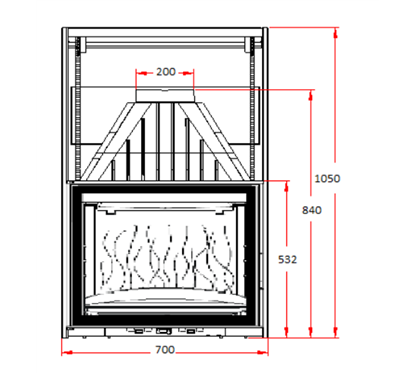 Invicta 687643  Documentation Foyer insert 700 GA DO à contre poids Invicta 687643 0,00 €