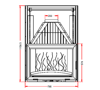 Invicta 688644  Documentation Foyer insert 800 DO à contre poids Invicta 688644 0,00 €