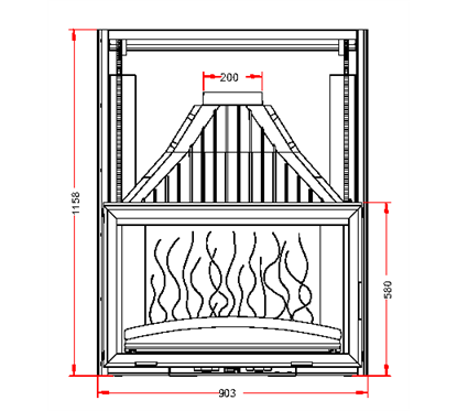 Invicta 689044  Documentation Foyer insert 900 double ouverture Invicta 689044 0,00 €