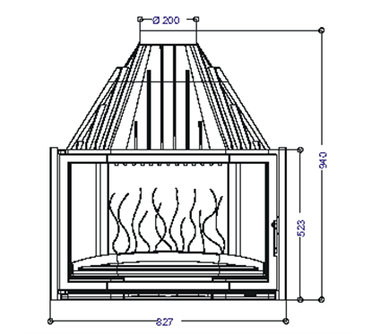 Invicta AD638544  Documentation Foyer insert 850 porte laterale Invicta AD638544 0,00 €