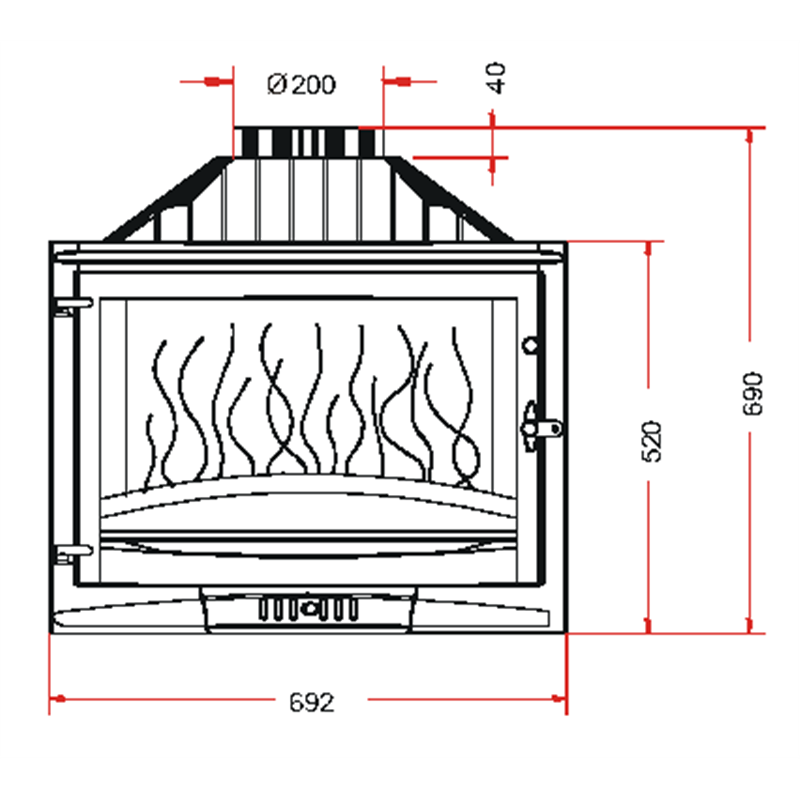 Documentation Foyer insert 700 Selenic Invicta AD676900 