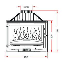 Invicta AD676902  Documentation Foyer insert 700 Selenic coté droit vitré Invicta AD676902 0,00 €