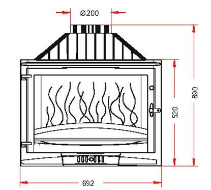 Invicta AD676902  Documentation Foyer insert 700 Selenic coté droit vitré Invicta AD676902 0,00 €