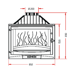 Invicta AD676903  Documentation Foyer insert 700 Selenic 3 vitres Invicta AD676903 0,00 €