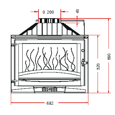 Invicta AD676905  Documentation Foyer insert 700 Selenic avec volet Invicta AD676905 0,00 €