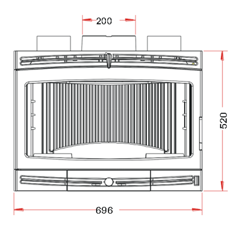 Documentation Foyer insert 700 T turbo Invicta P900754