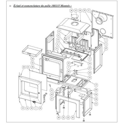 388136 Careo Godin Documentation poêle à bois Careo 388136 Godin 0,00 €