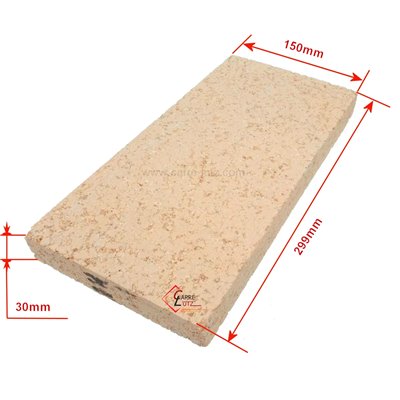 704054 Brique Réfractaire 300x150x30 Bodart et Gonay 23,70 €