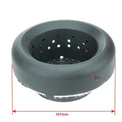 704436  Pot bruleur ou creuset rond de foyer pour poele a granulé Palazzetti 127,20 €