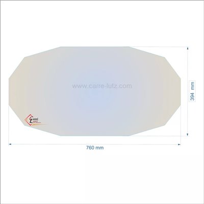 00466  verre réfractaire Vitrocéramique CP6819 Godin 195,60 €