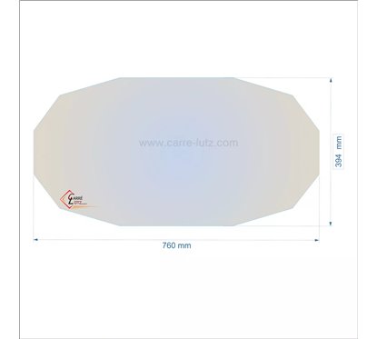 00466  verre réfractaire Vitrocéramique CP6819 Godin 195,60 €