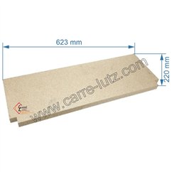 70529030  Plaque vermiculite 623x220x25 de poêle Barbas  57,40 €