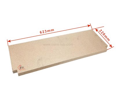 70529030  Plaque vermiculite 623x220x25 de poêle Barbas  57,40 €