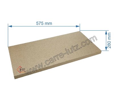 70529032  Plaque vermiculite 575x280x25 de poêle Barbas  76,40 €