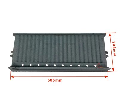 Brique conduit d'air 13906660125000 pour insert Godin 660125