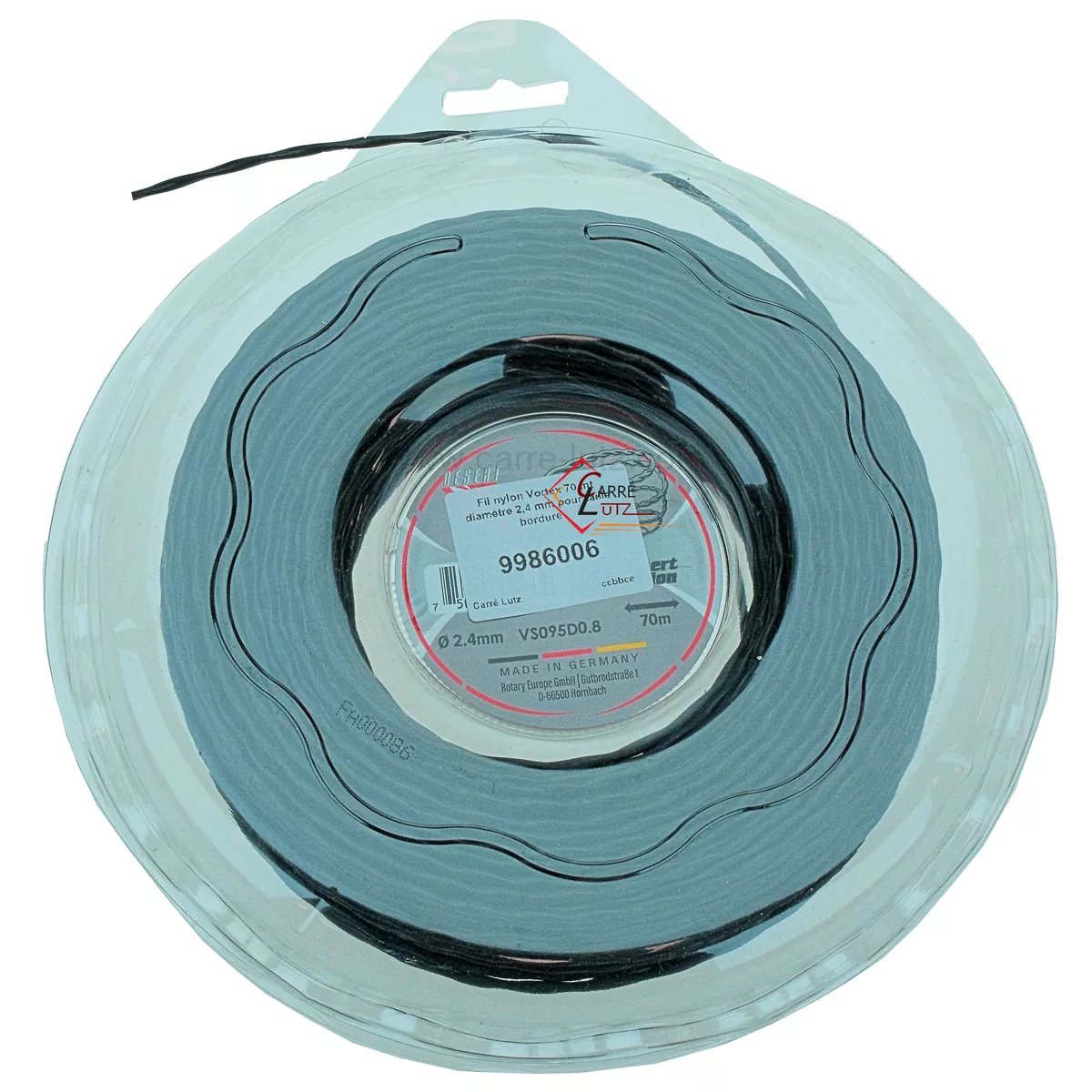 9986006  Fil nylon Vortex 70 mt diamètre 2,4 mm pour taille bordure 23,00 €