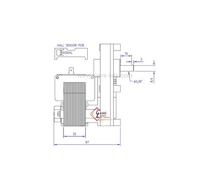 231539  Motoréducteur de vis sans fin 4 tour/minute Avec encodeur de poele à pellet 168,60 €