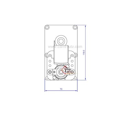 231540  Motoréducteur de vis sans fin 2 tour/minute Avec encodeur de poele à pellet 160,10 €