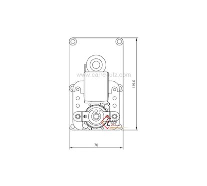 231541  Motoréducteur de vis sans fin 5 tour/minute Avec encodeur de poele à pellet 168,60 €