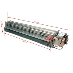 231072  Ventilateur tangentiel 480 mm moteur à droite 1 vitesse 81,00 €