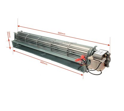 231072 Ventilateur tangentiel 480 mm moteur à droite 1 vitesse 81,00 €