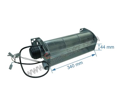 231075  Ventilateur tangentiel moteur à droite 1 vitesse 23W Edilkamin 246,10 €
