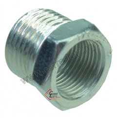 543113 Raccord 1/2 male 3/8 gaz femelle pour bougie de pôele à granulés 3,60 €