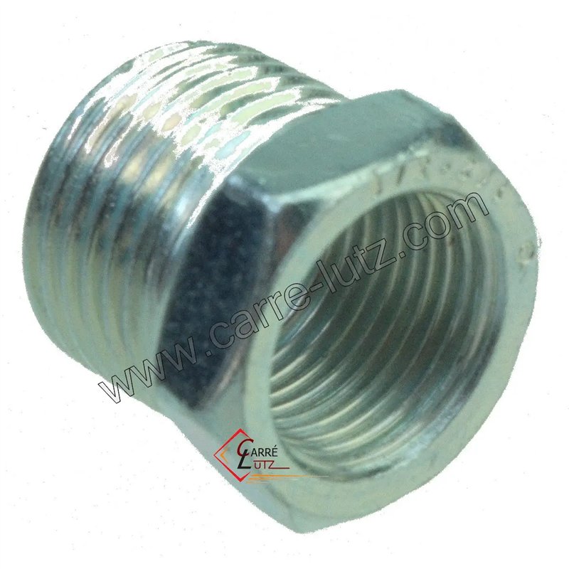 543113  Raccord 1/2 male 3/8 gaz femelle pour bougie de pôele à granulés 3,60 €