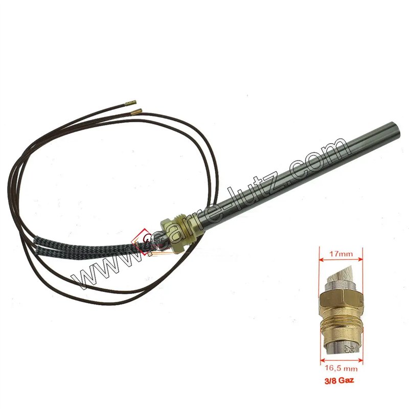 703915  Résistance 270W 9,9 mm longueur 130 mm de poêle à pellet 29,60 €