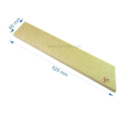 70529027  Plaque laterale vermiculite de poêle Wanders 34,80 €