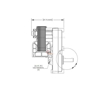231550  Motoréducteur de vis sans fin 1,1 tour/minute Merkle Korff S10997 de poele à pellet 103,00 €