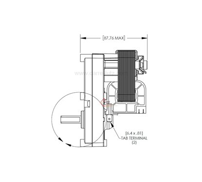 231551  Motoréducteur de vis sans fin 1,3 tour/minute Merkle Korff S10999 de poele à pellet 103,00 €