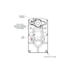 Motoréducteur de vis sans fin 3,3 tour/minute Merkle Korff S11011 de poele à pellet