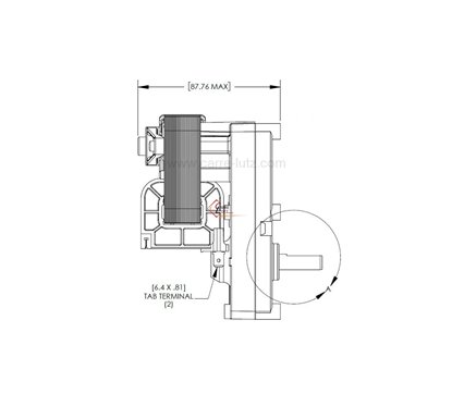 231553  Motoréducteur de vis sans fin 3,3 tour/minute Merkle Korff S11011 de poele à pellet 103,00 €