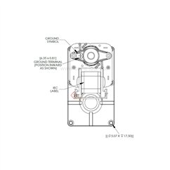 Motoréducteur de vis sans fin 5,6 tour/minute Merkle Korff S11048 de poele à pellet