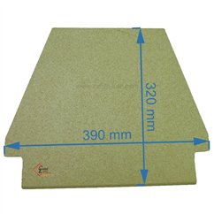 70529025  Deflecteur vermiculite de poêle Wanders 64,30 €