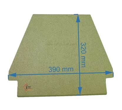 Deflecteur vermiculite de poêle Wanders