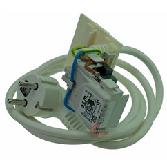 730206  C00112678 - Cable d'alimentation + antiparasite C00091633 de lave linge Ariston 13,50 €