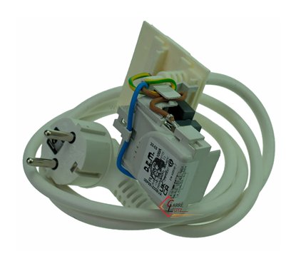 730206  C00112678 - Cable d'alimentation + antiparasite C00091633 de lave linge Ariston 13,50 €