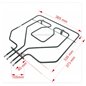 00471375 - Résistance de voute 2800W de four Bosch Siemens 