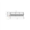 231076  Ventilateur tangentiel trial 8AR28C-004 moteur à gauche 1 vitesse 44 W 165,60 €